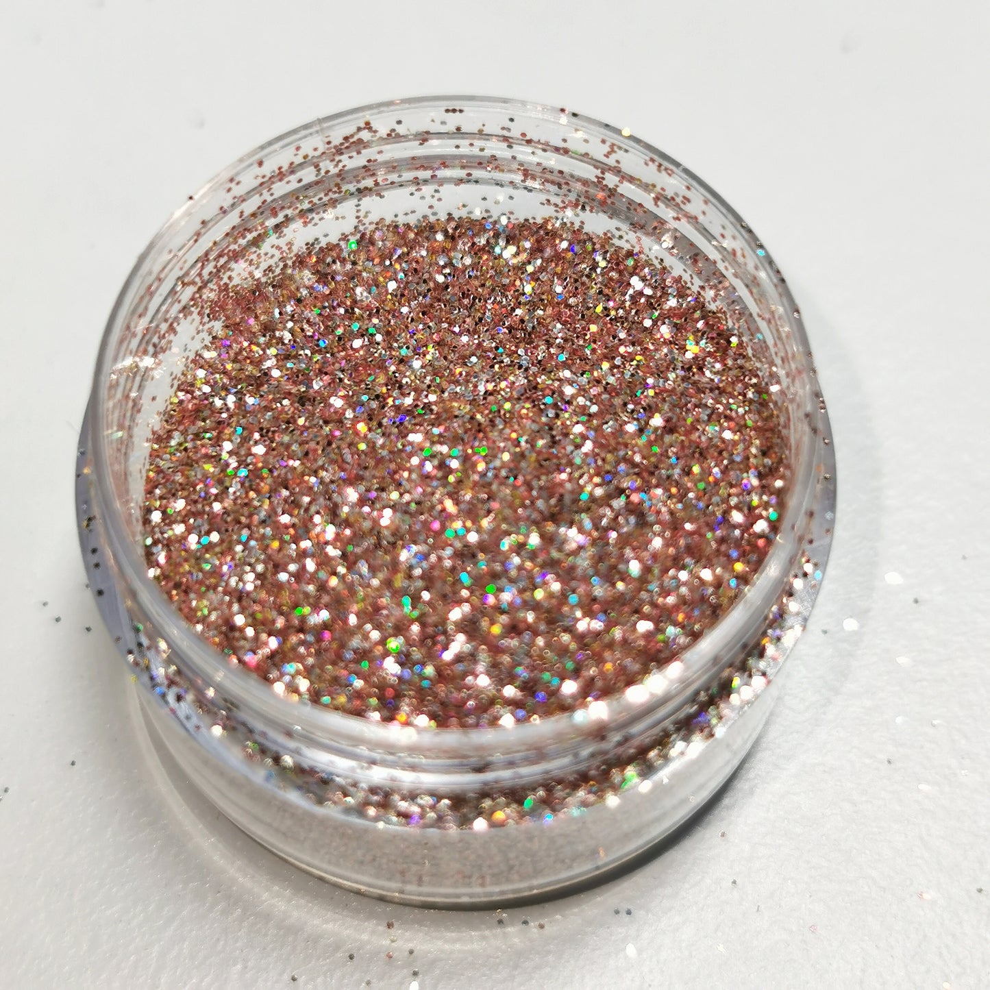 Holo Rose Champagne - Glitter