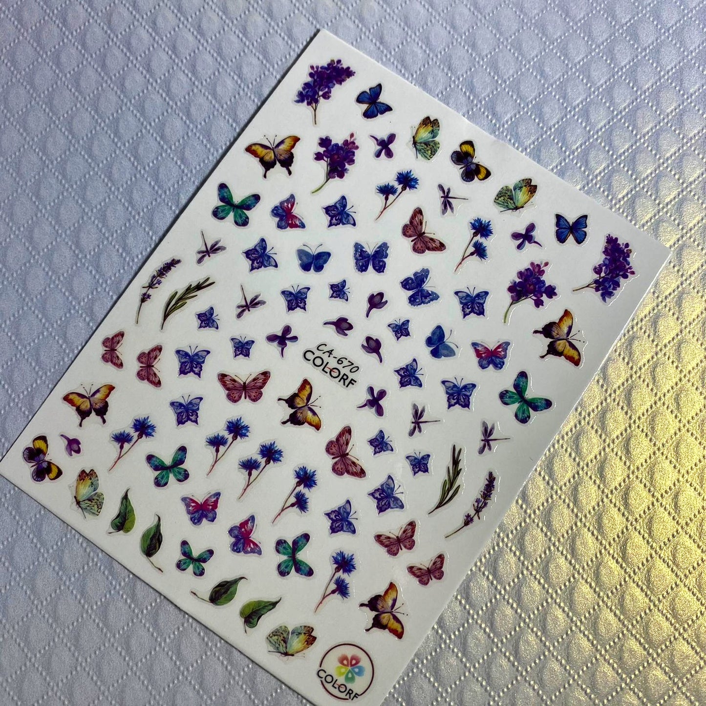 Butterfly & Flower - Stickers