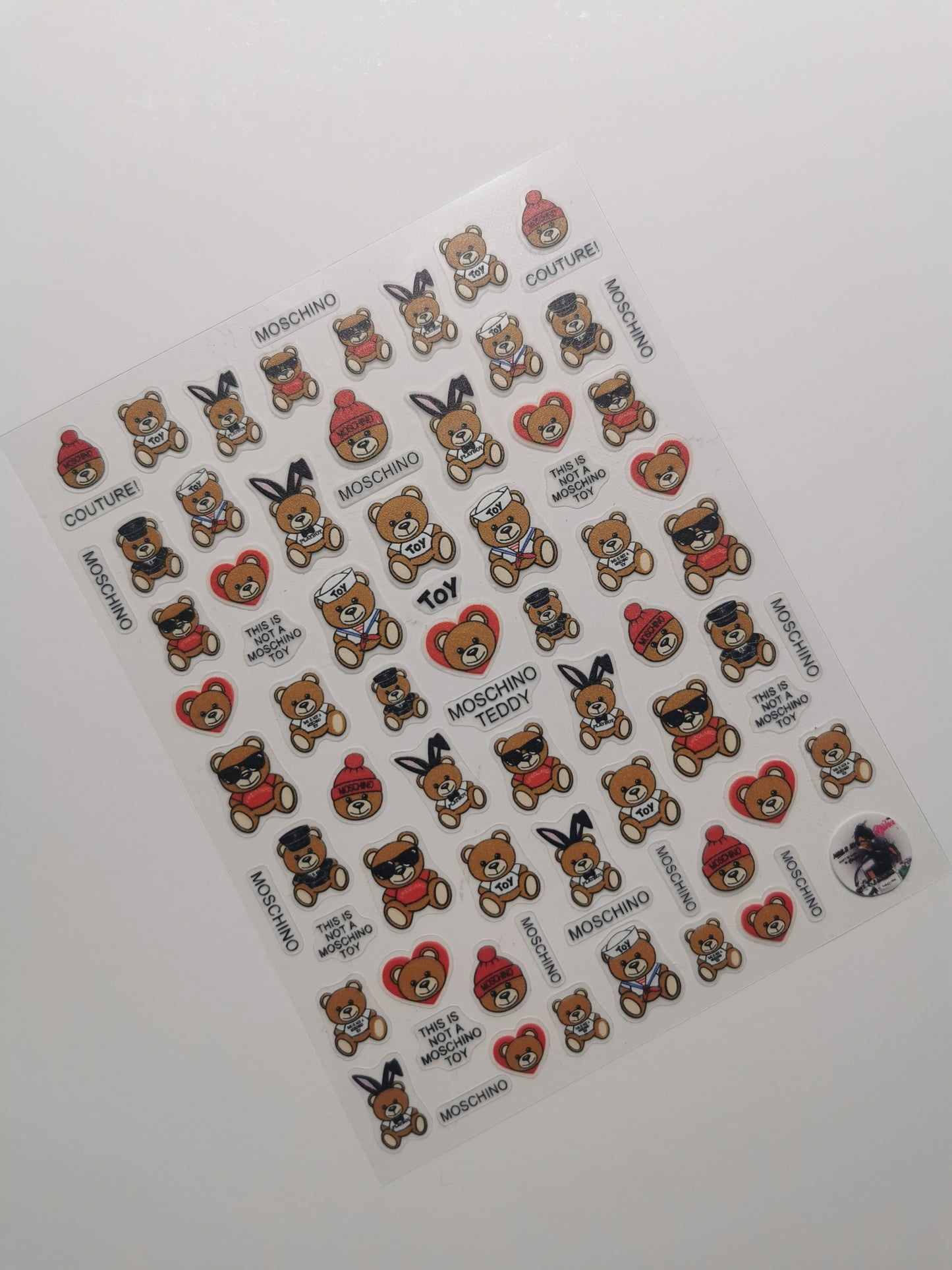 Moschino Teddy - Stickers