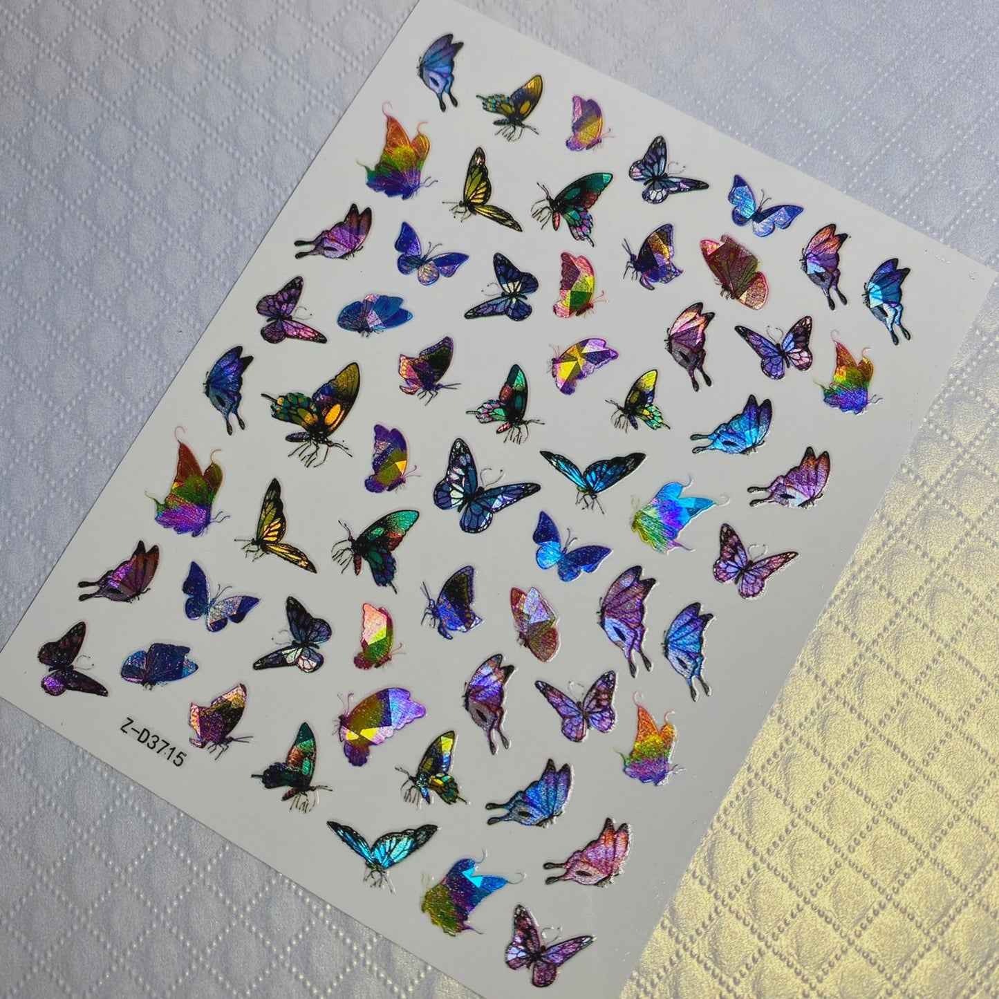Iridescent Bufferflies - Stickers