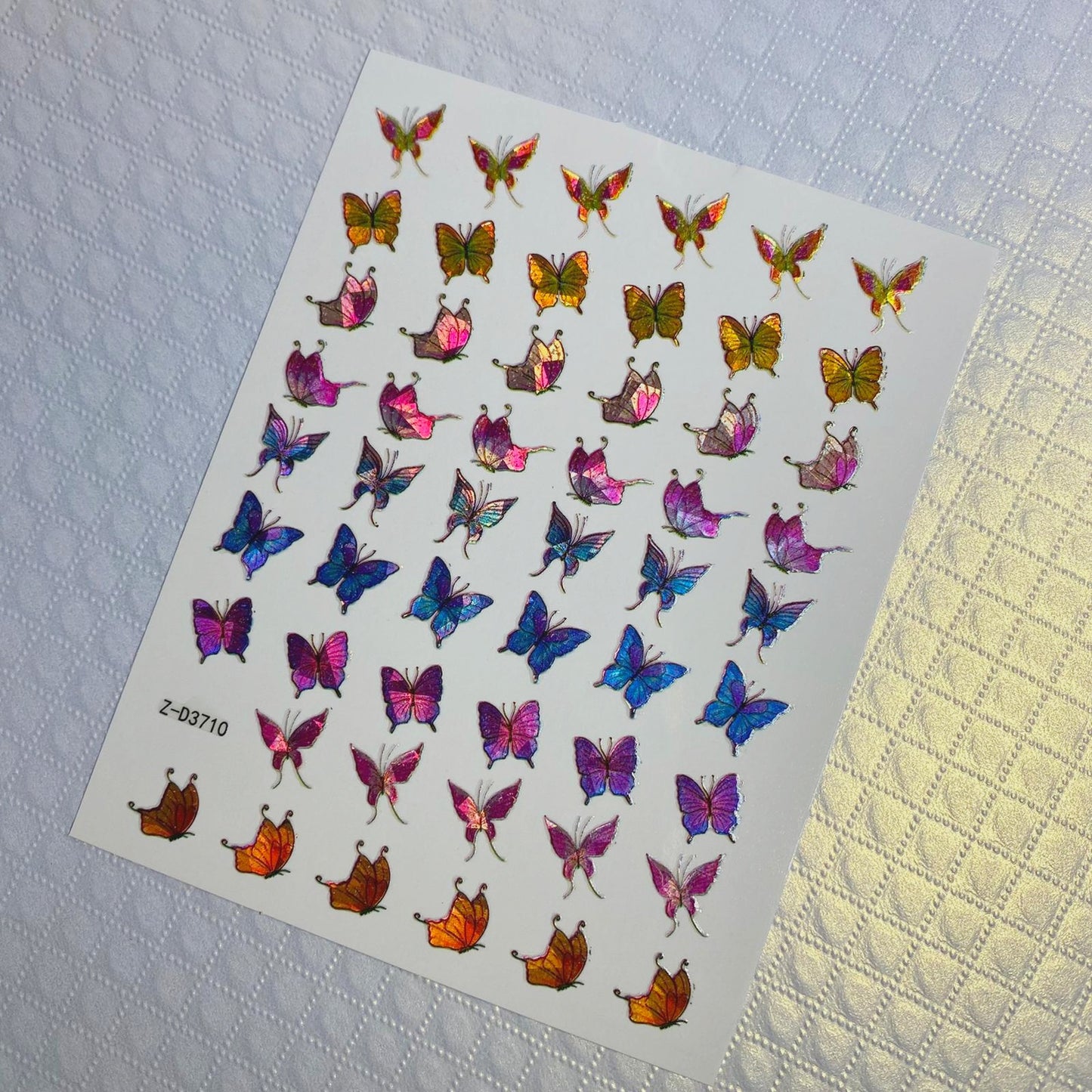 Iridescent Bufferflies - Stickers