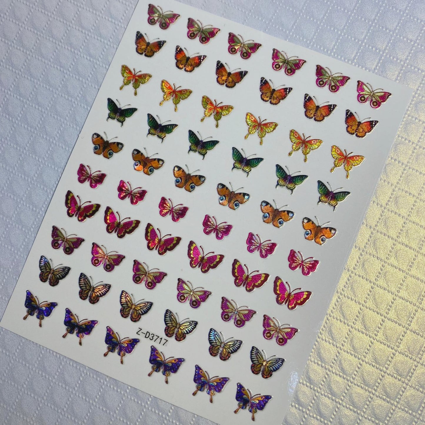 Iridescent Bufferflies - Stickers