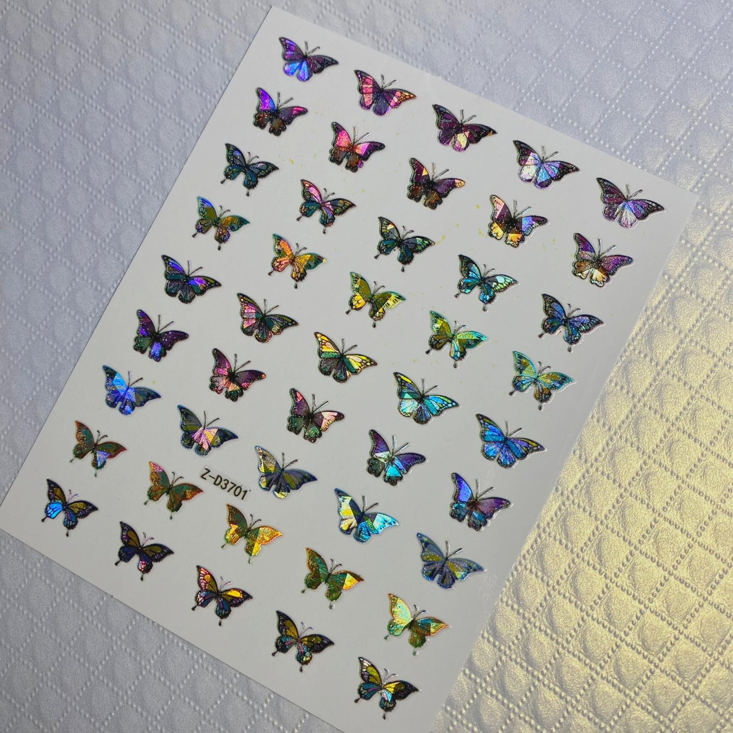 Iridescent Bufferflies - Stickers