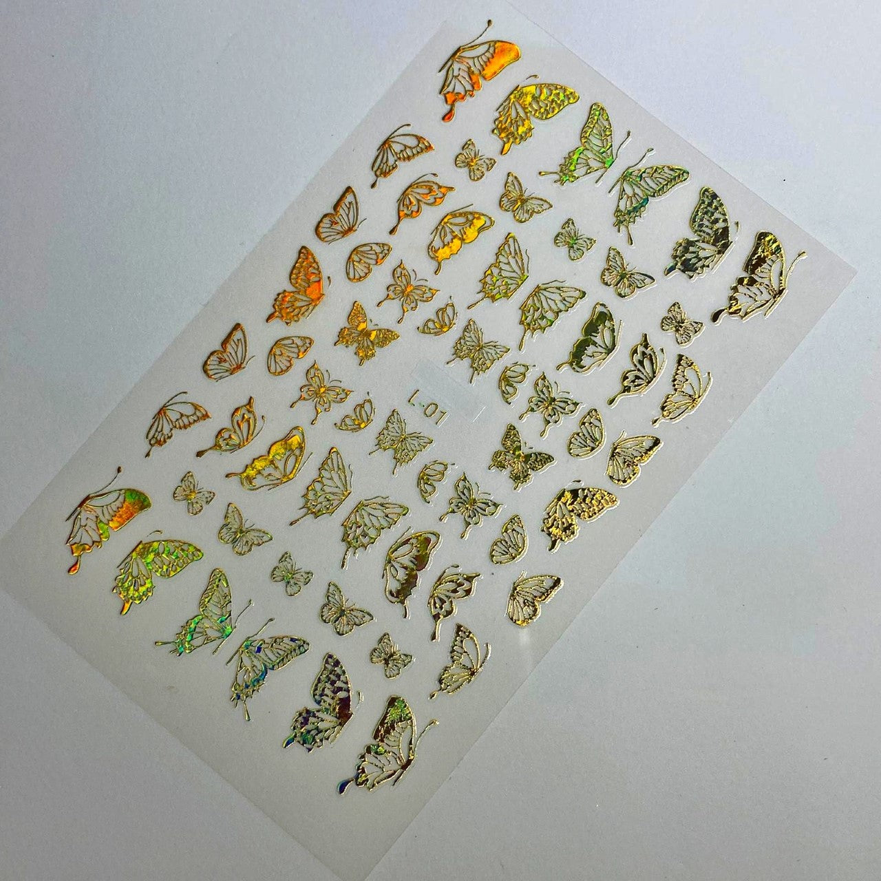 Holographic Butterfly Nail Stickers